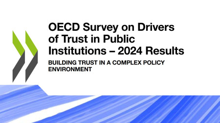 Forside på rapporten fra OECD trust survey