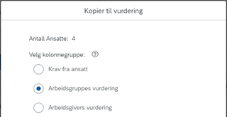Bildet viser Kopier til vurdering