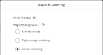 Bildet viser Kopier til vurdering