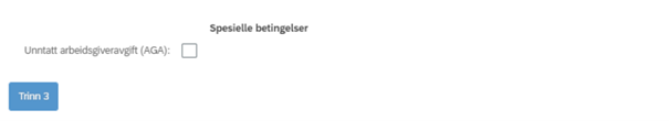 Bildet viser spesielle betingelser