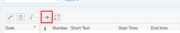 image showing arrow for more functions