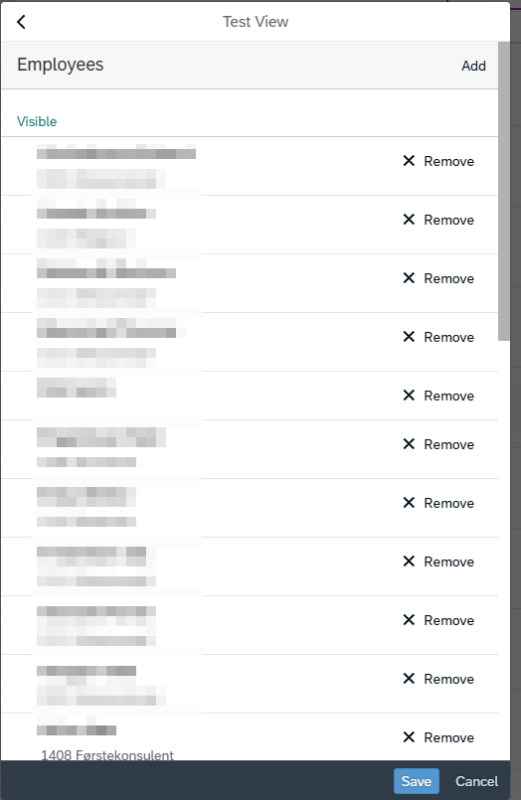 image showing list of employees