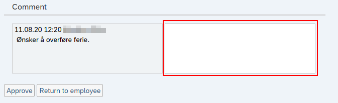 image showing comment field