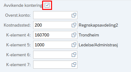 image showing deviating accounting checkbox