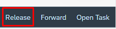 image showing release button