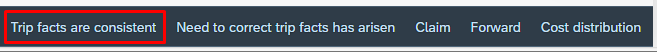 Image showing buttons for handling the task