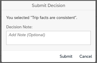 image showing optional note to recipient
