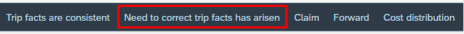 Image showing buttons for handling the task