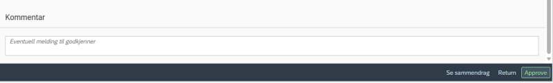 image showing approve button