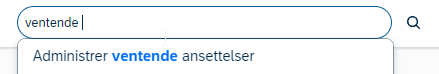 søkefelt