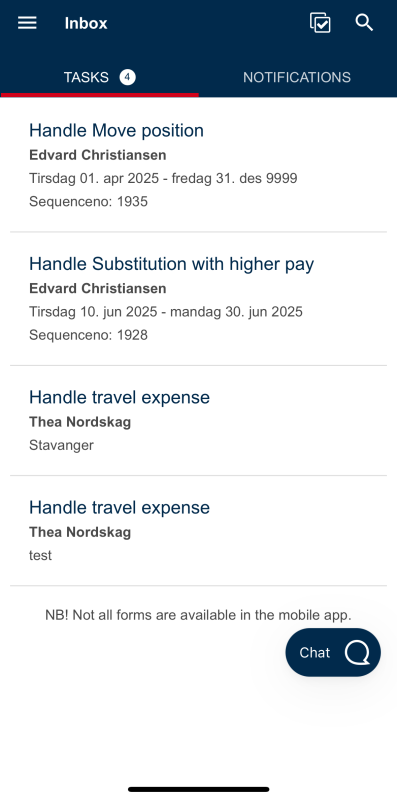 image showing tasks in the inbox