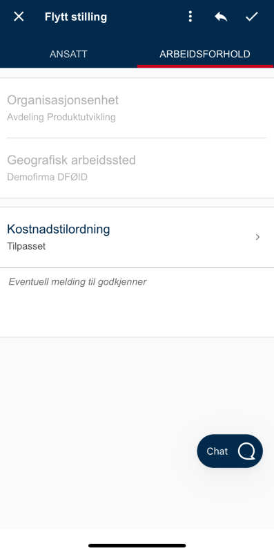 bildet viser ansattforhold