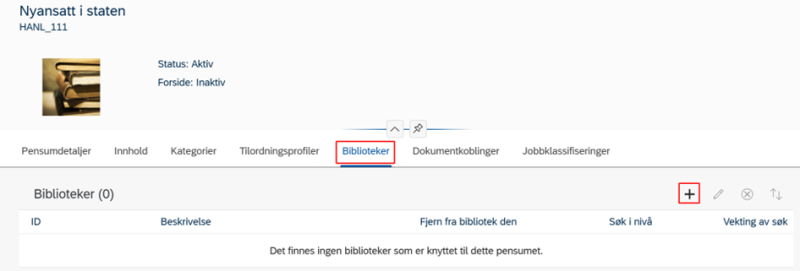 Bildet viser et skjermbilde fra systemløsningen DFØ HR