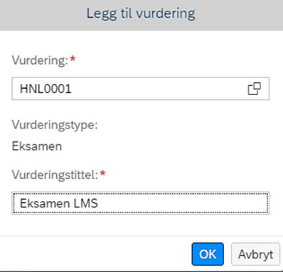 Bildet viser et skjermbilde fra systemløsningen DFØ HR