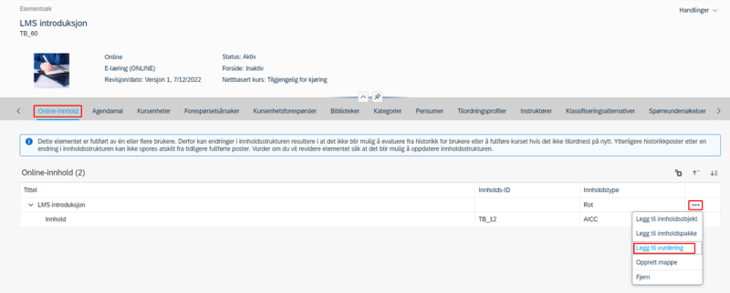 Bildet viser et skjermbilde fra systemløsningen DFØ HR