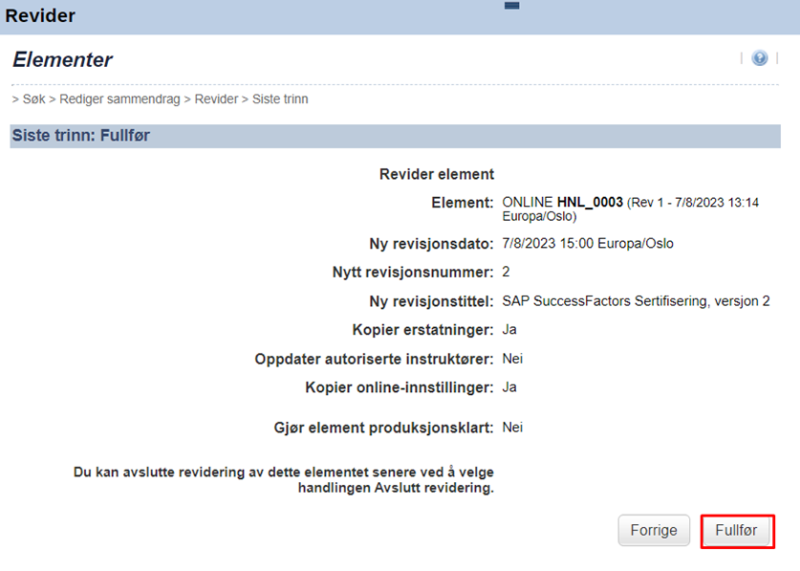 Bildet viser et skjermbilde fra systemløsningen DFØ HR