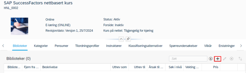 Bildet viser et skjermbilde fra systemløsningen DFØ HR