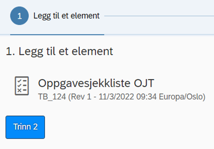 Bildet viser et skjermbilde fra systemløsningen DFØ HR