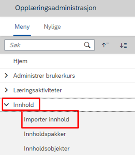 Bildet viser et skjermbilde fra systemløsningen DFØ HR