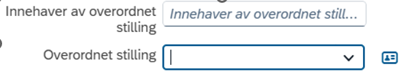 innehaver av overordnet stilling