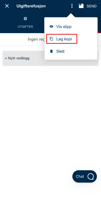 Bildet viser lag kopi