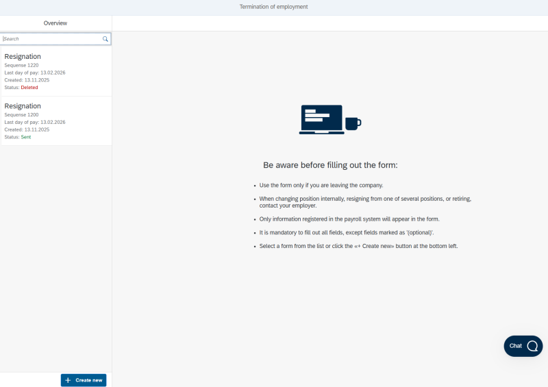 Image showing the start page