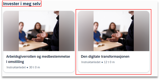 bildet viser invester i meg selv