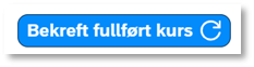 Bildet viser knappen bekreft fullført kurs