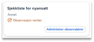 Bildet viser administrer observatører 