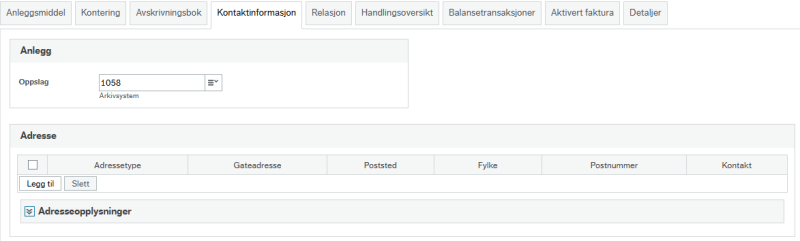 Skillekort fire – Kontaktinformasjon