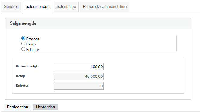 Skillekort to – Salgsmengde