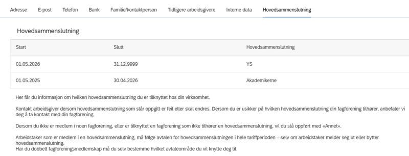 Bildet viser et skjembilde fra Selvbetjeningsportalen