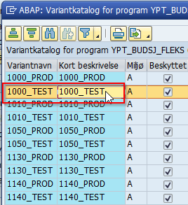 Skjermbilde fra SAP