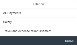 image showing filter options