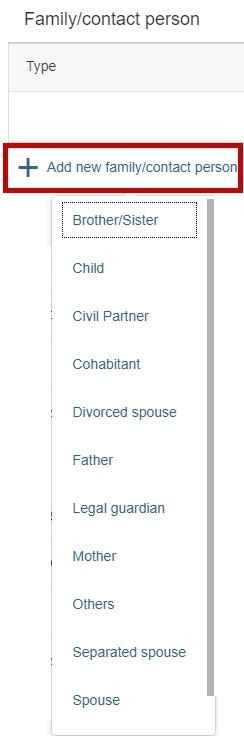 image showing family or contact person