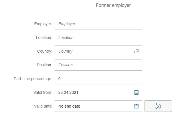 image showing former employer