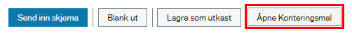 Skjermbilde av knapp for "åpne konteringspanel".