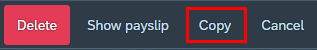 Image showing copy button