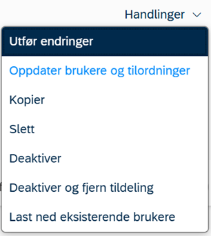 Bildet viser et skjermbilde fra systemløsningen DFØ HR