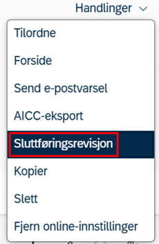 Bildet viser et skjermbilde fra systemløsningen DFØ HR