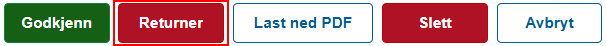 Bildet viser knappen returner