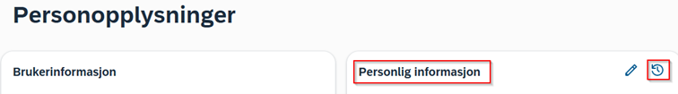 personlig informasjon - initialer 