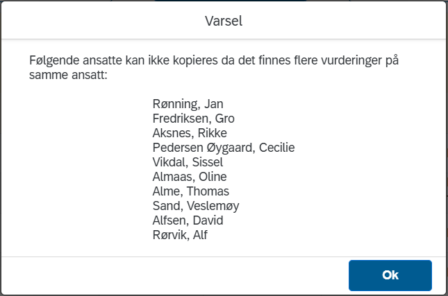 Bildet viser varsel