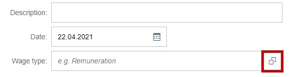 Image showing step 2 Add remuneration